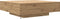 vidaXL - Salontafel - met - LED-verlichting - Artisan - Eiken - 100x100x31 - cm