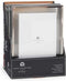 Giftdecor Fotolijstje voor 13 x 18 cm foto - zilver - metaal - Modern - frame 18 x 23 cm - staand