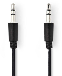Nedis CAGP22005BK20 - 3,5 mm male naar 3,5 mm male stereo-audiokabel - 2,00 m - Zwart