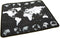 Iggual IGG317310 - Muismat - Wereldkaart - Grijs - 300x250 mm