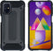 iMoshion Hoesje Geschikt voor Samsung Galaxy M31s Hoesje - iMoshion Rugged Xtreme Backcover - Zwart