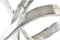 Decoratieve figuren DKD Home Decor Ziverachtig Aluminium (42 x 18 x 33 cm)