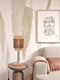 GOOD&MOJO Tafellamp Bhutan - Bamboe - 22x22x45cm -