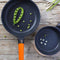 Bra Pan Bra A281224 Ø 24 Cm Teflon Zwart Oranje Aluminium Gehard Aluminium Ø 24 Cm