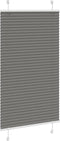 vidaXL - Plissé - rolgordijn - 70x150 - cm - stofbreedte - 69,4 - cm - antraciet