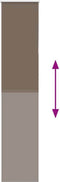 vidaXL - Rolgordijn - verduisterend - koffie - 45x230 - cm - stofbreedte - 40,7 - cm