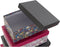 Set Van Opstapelbare Opbergboxen Dkd Home Decor Vierkant Blommor Karton