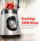 Alpina Blender - Smoothie 1.5L - Mixer 500W met Glazen Kan en 2 Snelheden - Antislip Voetjes