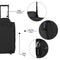 Like it a Lot Handbagage Koffer / Reiskoffer / Trolley - 50 cm - 30 Liter - Imitatieleer - On Board - Zwart