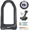 ABUS Granit Super Extreme 2500/165HB230 - Beugelslot - 27 mm geharde beugel - Zwart