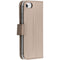 Accezz Wallet Softcase Bookcase - Geschikt voor iPhone 6/6s/7/8/SE (2020/2022) - 3 pashouders - Goud