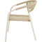 Nagano - Stapelstoel - Aluminium frame - Beige