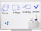 Legamaster ECONOMY whiteboard 45x60cm