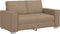 vidaXL - Loveseat - Sofa - Cappuccino - 120 - cm - Kunstleer