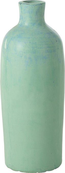 J-Line vaas Justine Terracotta - blauw - small