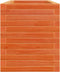 vidaXL - Plantenbak - 110x40x46 - cm - massief - grenenhout - wasbruin