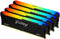 Kingston Fury Beast RGB - DDR4 Geheugen - 64GB (4x 16GB) 3600MT/s CAS 18
