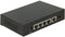 DeLOCK 87702 - Gigabit Ethernet Switch - 4x RJ-45 Poorten - 1x SFP - PoE+ (60W)