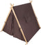Taupe Speeltent - Speeltent - 107 x 103 x 102 cm - Geschikt vanaf 24 maanden