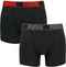 PUMA Active Style Boxershort - 2-pack - Zwart - Maat M