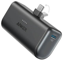 Anker Nano - Powerbank 5000 mAh - Dubbele snellader 22,5 W - Zwart