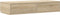 vidaXL - Ligbed - Sonoma - Eik - 80x36,5x16,5 - cm - Gelaagd - Hout
