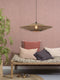 GOOD&MOJO Hanglamp Bali - Bamboe/Zwart - Ø87cm - Scandinavisch,Bohemian - Hanglampen Eetkamer, Slaapkamer, Woonkamer