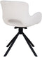 House Nordic Eetkamerstoel Amorim Bouclé Off-White Draaibaar