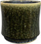 Ter Steege Bloempot Geglazuurd Groen-Multicolour D 21 cm H 20 cm Opening 18 cm