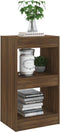 vidaXL - Boekenkast/kamerscherm - 40x30x72 - cm - bruin - eikenkleur