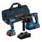 Bosch Professional Accu Combiset GSR 18V-45 + GBH 18V-22 - Accuschroefboormachine en Hamerboor - 18V Lithium-ion