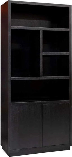 Richmond Interiors Boekenkast Oakura 2-deuren (Black)