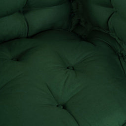 vidaXL - Pallet - Sofa - Kussen - met - Arm- - en - Rugsteun - - - Groene - Stof