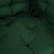 vidaXL - Pallet - Sofa - Kussen - met - Arm- - en - Rugsteun - - - Groene - Stof