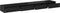 vidaXL - Ligbedlades - Zwart - 200x36,5x16,5 - cm - Gelaagd - Hout