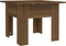 vidaXL - Salontafel - 55x55x42 - cm - spaanplaat - bruin - eikenkleur