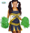 Fiestas Guirca - Pom-pom set - Compleet je cheerleader outfit - Groen (2 stuks)