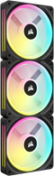 Corsair iCUE LINK QX120 RGB - Ventilator 120mm - 3x 2400 RPM - Zwart (3-pack)