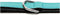 Dog collar Gloria Padded Turquoise 40 cm (40 x 2 cm)