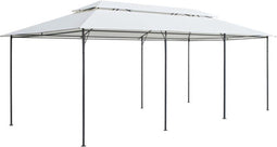 vidaXL - Prieel - 180g/m² - 600x298x270 - cm - wit
