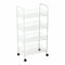 Groentetrolley Confortime Wit Metaal 4 Planken 36 x 26,5 x 86 cm (5 Stuks)
