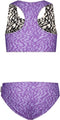 B. Nosy Meisjes Bikini - Reversible - Dierenprint - Zebra Banana