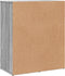 vidaXL - Dressoir - 60x31x70 - cm - bewerkt - hout - grijs - sonoma