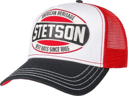 Stetson Retro Trucker Cap American Heritage Rood-One Size