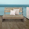 Pro Garden Tuinbank - Palletbank - 2-zits - Grey Wash