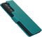 Mobiparts Galaxy S21 - Wallet Case - Saffiano motief - Turquoise