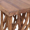 vidaXL - Salontafel - takken - 40x40x40 - cm - gemengd - gerecycled - hout