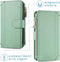 iMoshion Hoesje Geschikt voor iPhone 12 Pro / 12 Hoesje Met Pasjeshouder - iMoshion Luxe Portemonnee - Groen