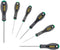 Stanley FatMax - 6-Delige Schroevendraaierset Torx TT10 TT15 TT20 TT25 TT30 TT40 - Ergonomische handgreep - Zwart Grijs
