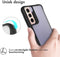 iMoshion Hoesje Geschikt voor Samsung Galaxy S22 Plus Hoesje - iMoshion Rugged Hybrid Case - Zwart / Transparant